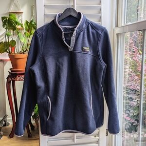 L.L. Bean Quarter Snap Fleece Pullover